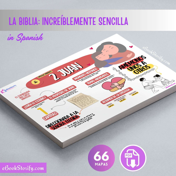 Bible Mind Maps in Spanish - Visual Study from Genesis to Revelation eBookStorify