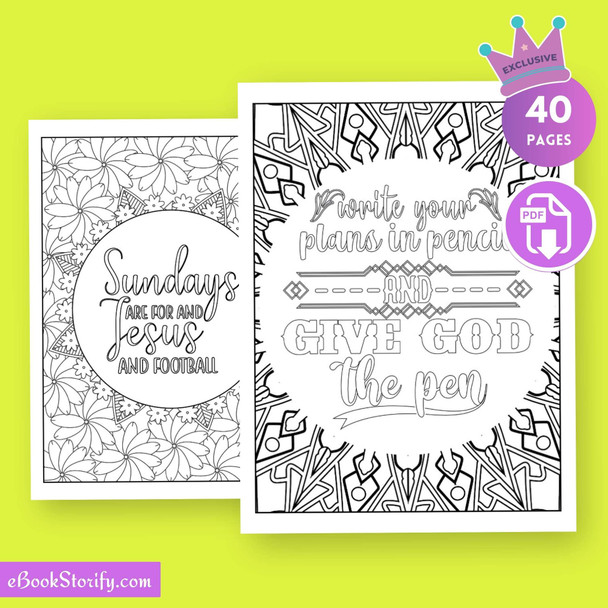 40 Bible Flowers Quotes Coloring Pages - Faith Quotes eBookStorify
