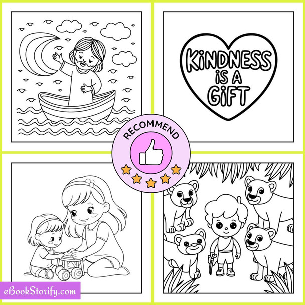 54 Bold Easy Bible Coloring Pages for Toddlers - Baby Faith eBookStorify