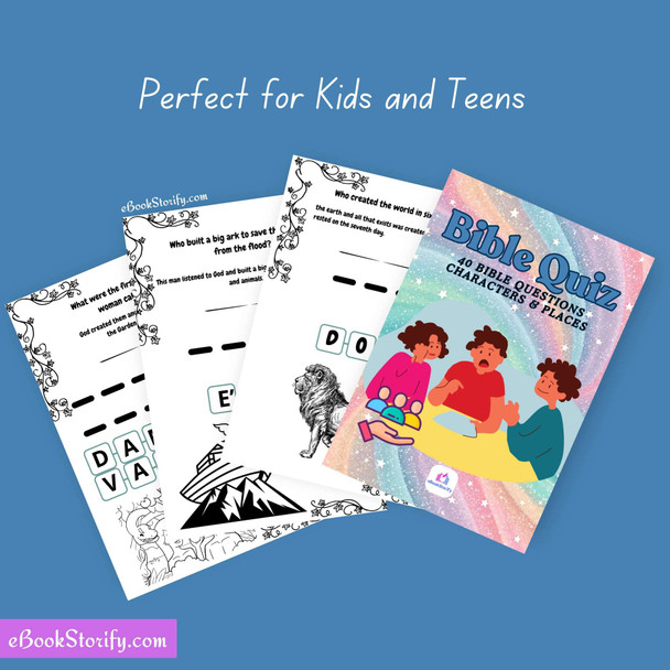 Bible Quiz Game - 40 Fun Group Questions with Scrambled Answers eBookStorify