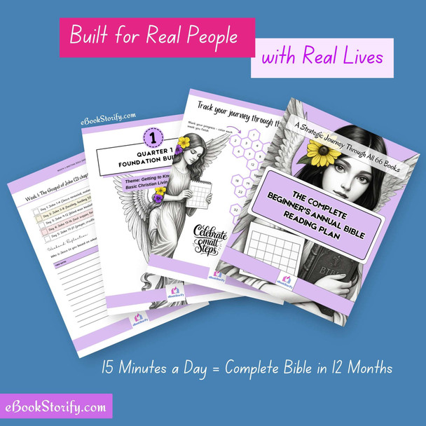 The Complete Beginners Annual Bible Reading Plan eBookStorify