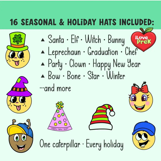 Number Caterpillar Wall Display, Fun Classroom & Homeschool eBookStorify