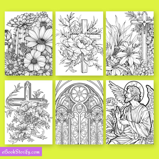 150 Jesus Christ Coloring Pages - Life Stories Art eBookStorify