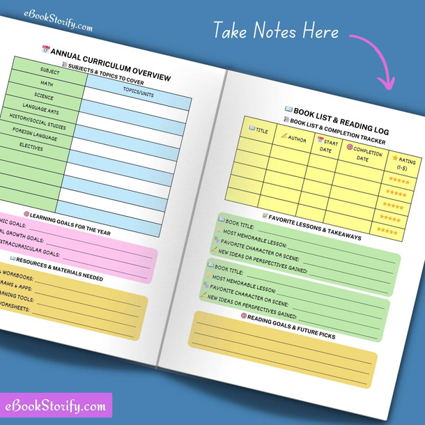 Ultimate Homeschool Planner 2025-2026 - Complete Learning Kit eBookStorify