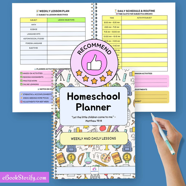 Ultimate Homeschool Planner 2025-2026 - Complete Learning Kit eBookStorify