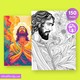 150 Jesus Christ Coloring Pages - Life Stories Art eBookStorify