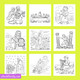 51 Greatest Bible Stories Coloring Pages - Sacred Stories eBookStorify