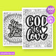300+ Christian Quotes Coloring Bundle - Ultimate Faith Art eBookStorify