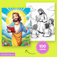 300 Sweet Bible Coloring Pages for Kids Vol 3 - Fun Art eBookStorify