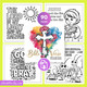 90 Bold Easy Bible Verse Coloring Pages - Prime Pack eBookStorify