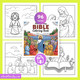96 Bold Easy Sweet Bible Coloring Pages - Power Pack eBookStorify