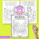 Exodus Bible Book Journey Coloring - 23 Sacred Stories eBookStorify