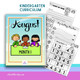 Kindergarten August Curriculum - Monthly Bundle eBookStorify