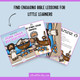 Character education worksheets combining letter tracing vocabulary building and counting practice with kindness and leadership themes for Pre-K and kindergarten