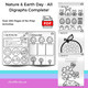 Earth Day environmental awareness activities including recycling spring growth and caring for living things alongside Easter egg drawing , spring crafts and more