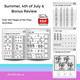Summer fine motor cutting practice worksheets helping students maintain scissor skills developed throughout the kindergarten year