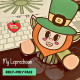 3D leprechaun paper toy assembled St. Patrick's Day craft activity preschool elementary no-prep