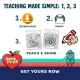 Download, print and teach steps shown with butterfly pattern coloring pages.