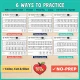 Six ways to practice number patterns: who comes next, finish the train, missing pictures, copy and circle the repeat.