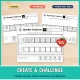 Create and challenge pages where preschoolers finish, extend and invent their own number patterns.