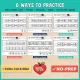 Six ways to practice summer patterns: who comes next, finish the train, missing pictures, copy and circle the repeat.