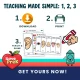 Download, print and teach steps shown with five senses anchor chart and poster pages.
