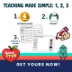 Download, print and teach steps shown with my five senses mix pack pages.