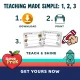 Download, print, and teach: Christmas line tracing pages ready for little learners.
