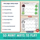 One St. Patrick's Day tracing page used many ways, with crayons, Q-tips, play dough, and dot stickers.