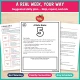 A flexible five day plan and a note home for each toddler number week.