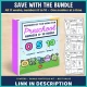 Number of the Week bundle binder for numbers 0 to 10 with the bonus portfolio kit, shown beside number 2.