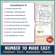 Checklist of everything included in the number 10 week, with the hidden Color by Number page.