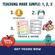Download, print and teach with the classroom schedule cards in three simple steps.