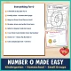 Checklist of everything included in the kindergarten number 0 week.