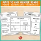 Make 10 and number bonds for 4: Make 10, Count the Cubes and a Four Challenge page.