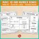 Make 10 and number bonds for 6: Make 10, Count the Cubes and a Six Challenge page.