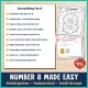 Checklist of everything included in the kindergarten number 8 week.