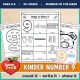 Kindergarten Number 9 of the Week printables for ages 5 to 6, starting with Ways to Show 9.