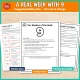A real week with 9: a suggested daily plan, a family letter and a homeschool page.