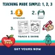 Download, print and teach the kindergarten number 13 week in three simple steps.
