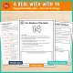 A real week with 14: a suggested daily plan, a family letter and a homeschool page.