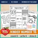 Kindergarten Number 16 of the Week printables for ages 5 to 6, starting with Ways to Show 16.