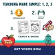 Download, print and teach the kindergarten number 17 week in three simple steps.