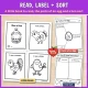 Read, label and sort: Little Book, Parts of an Egg, Hen Sort. A little book to read, the parts of an egg and a hen sort.
