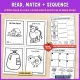 Read, match and sequence: Little Book, Where Does It Come From?, Farm to Table. A little book to read, a food match and farm to table steps.