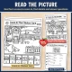 Read the picture: Zoom In: Chicken Yard, Zoom In: The Garden, Read the Picture. Real farm scenes to zoom in, find details and answer questions.