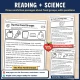 Reading and science: The Five Food Groups, Build a Healthy Plate, Everyday and Sometimes. Three nonfiction passages about food groups, with questions.