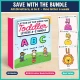 Toddler Letter of the Week A to Z bundle binder shown beside the letter I pack.