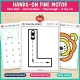 Hands-on fine motor pages for letter L: glue dots, dot markers, play dough, and a toy car on Drive the Letter L.