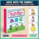 Toddler Letter of the Week A to Z bundle binder shown beside the letter P pack.